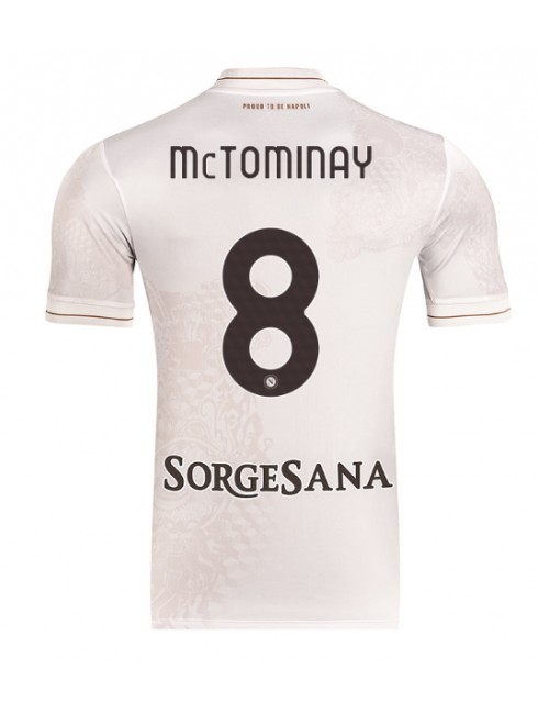 Moški Nogometna dresi replika SSC Napoli Scott McTominay #8 Gostujoči 2025-26 Kratek rokav Moški Nogometna dresi replika SSC Napoli Scott McTominay #8 Gostujoči 2025-26 Kratek rokav